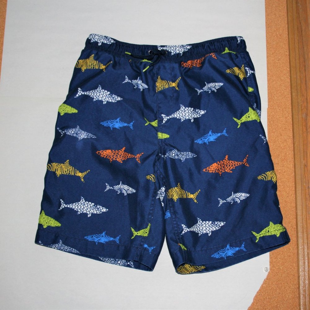 Lands End Shark Swim Bottoms